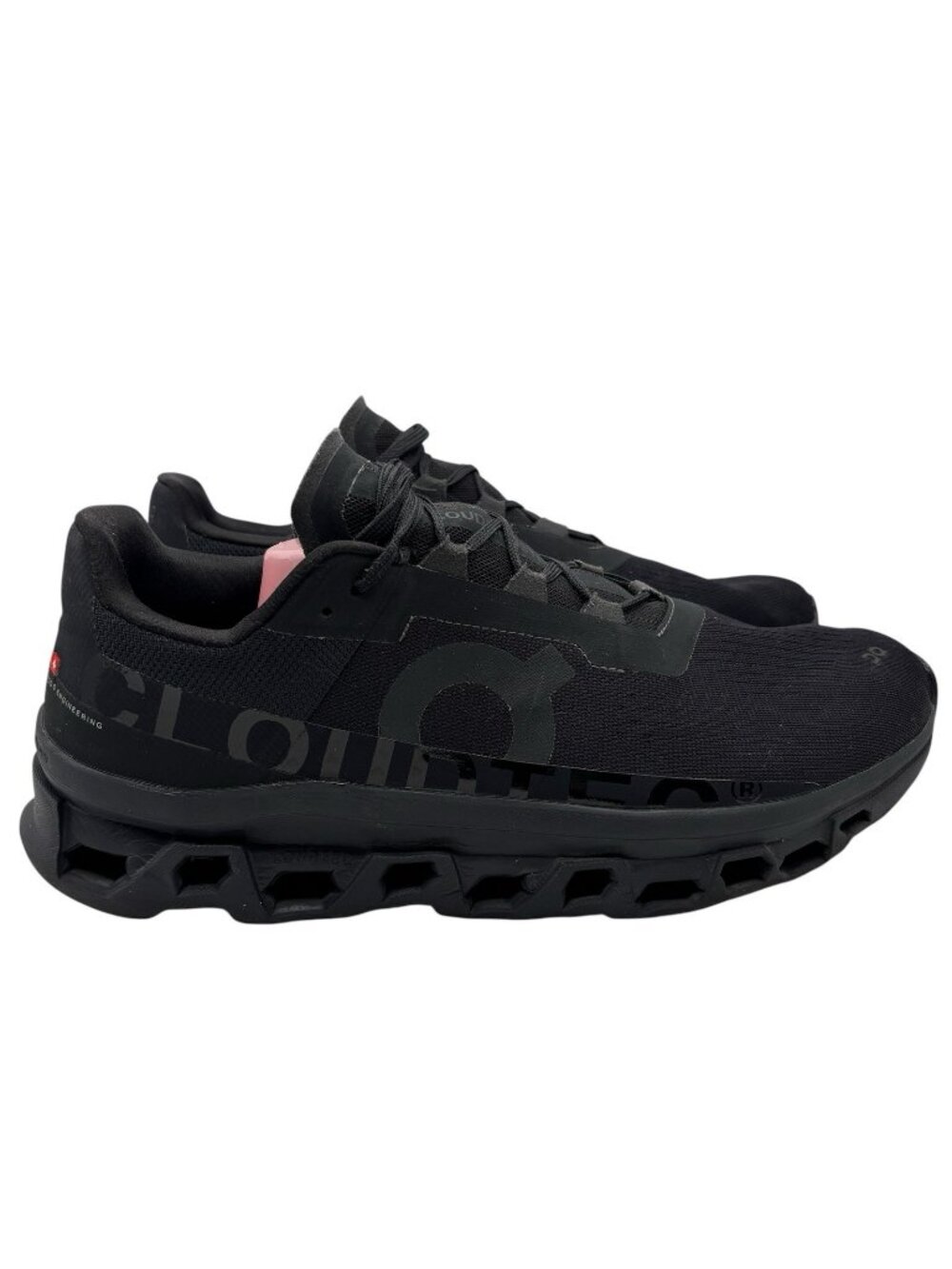 On Cloudmonster Swiss Engineering Men's Size 13 Running Shoes Black
